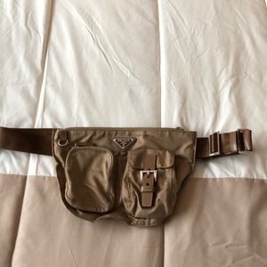Prada waist clutch